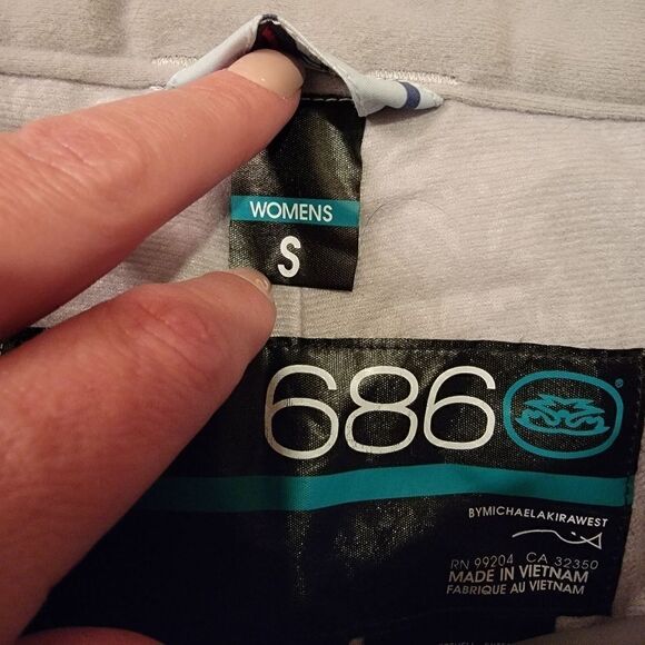 686 Mannual | bird print Snowboard Pants size small - Picture 7 of 9